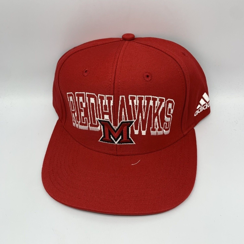 Miami Red Hawks Adidas Hat Snapback Cap